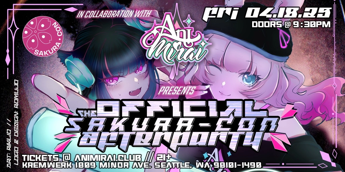 Event image for The Official Sakura-Con Afterparty 2025