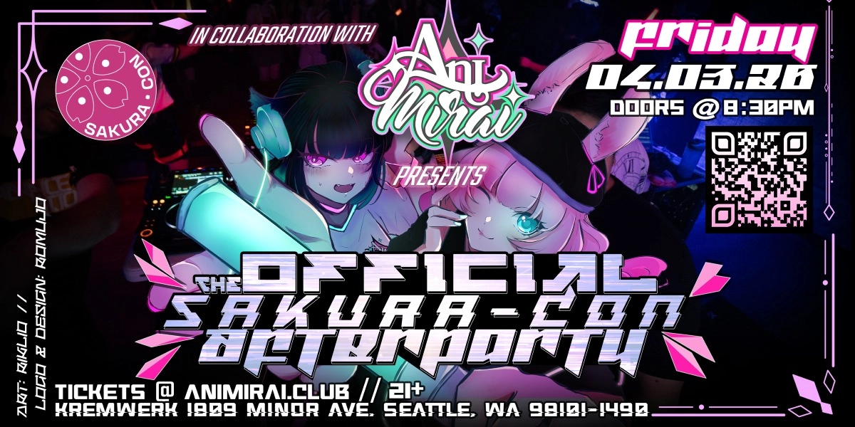 Event image for The Official Sakura-Con Afterparty 2026