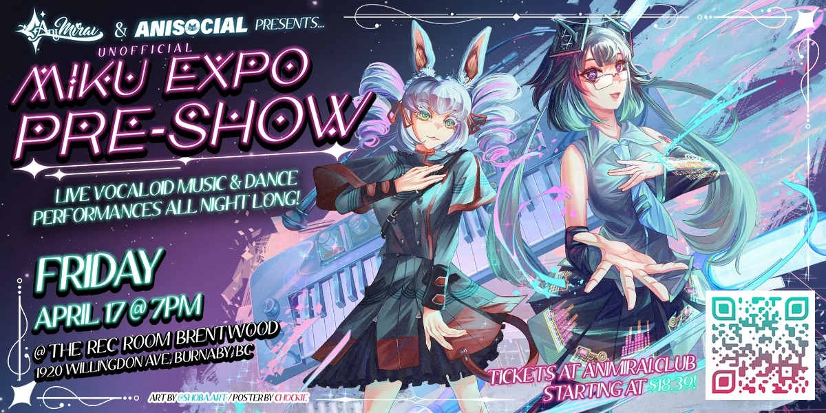 Event image for Miku Expo Pre-Show! [Unofficial]