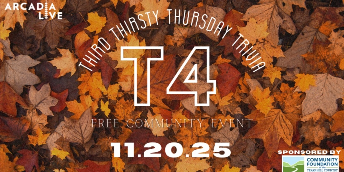 Event image for T4: Third Thirsty Thursday Trivia