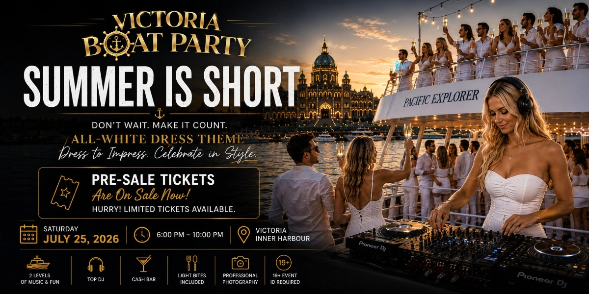Event image for Victoria Boat Party : Summer is Short !