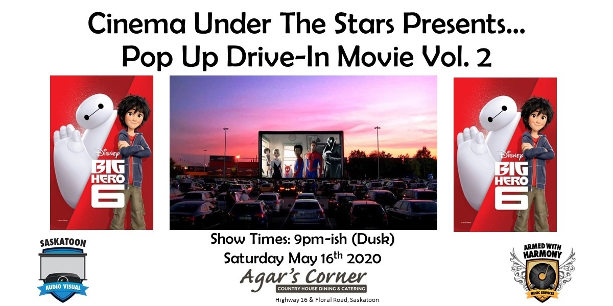 Event image for Cinema Under The Stars - Pop Up Drive In Movie Vol. 2