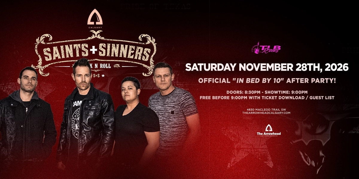 Event image for Saints + Sinners Live In Concert - CALGARY