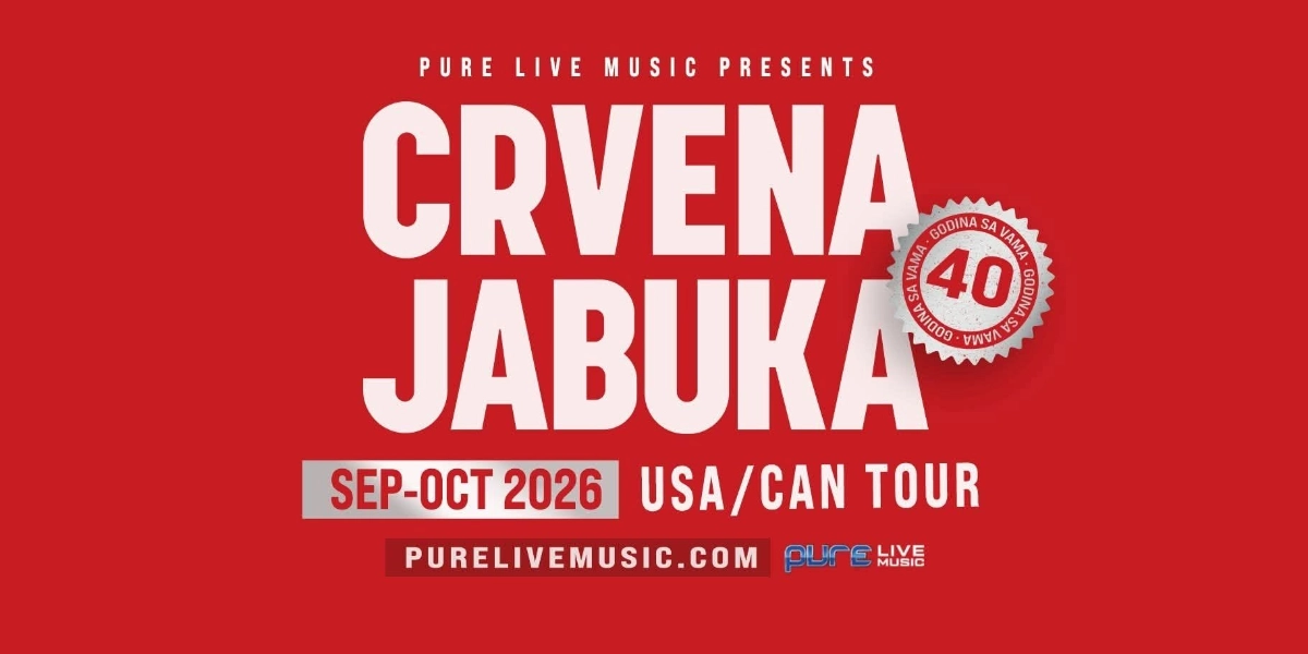 Event image for Crvena Jabuka Live in Concert - Calgary