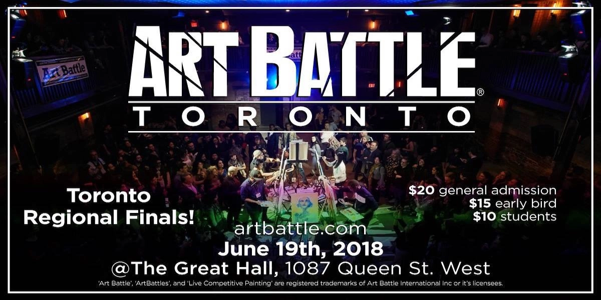 Event image for Art Battle Toronto Regional Finals - June 19, 2018