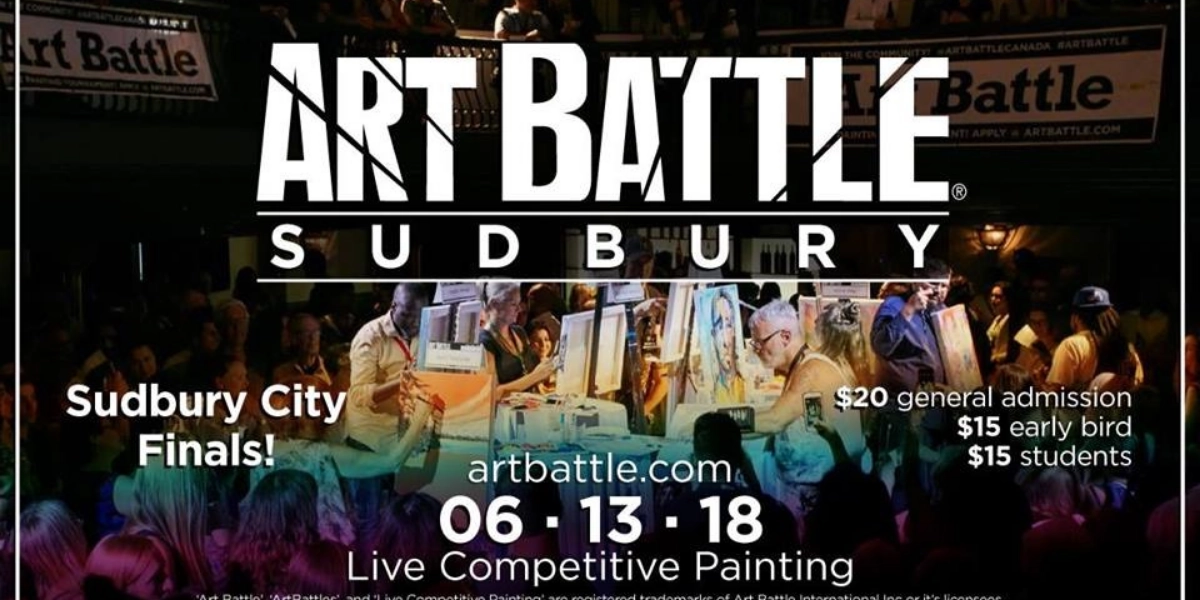 Event image for Art Battle Sudbury City Finals - June 13, 2018