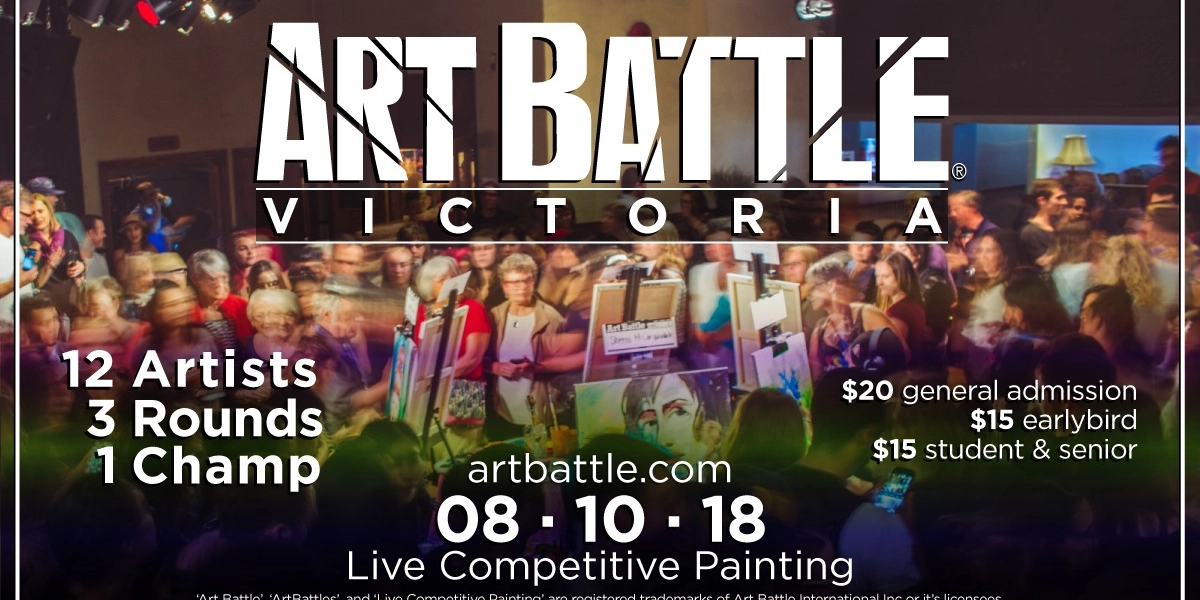 Event image for Art Battle Victoria - August 10, 2018