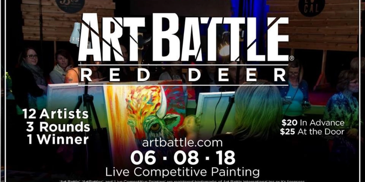 Event image for Art Battle Red Deer - June 8, 2018