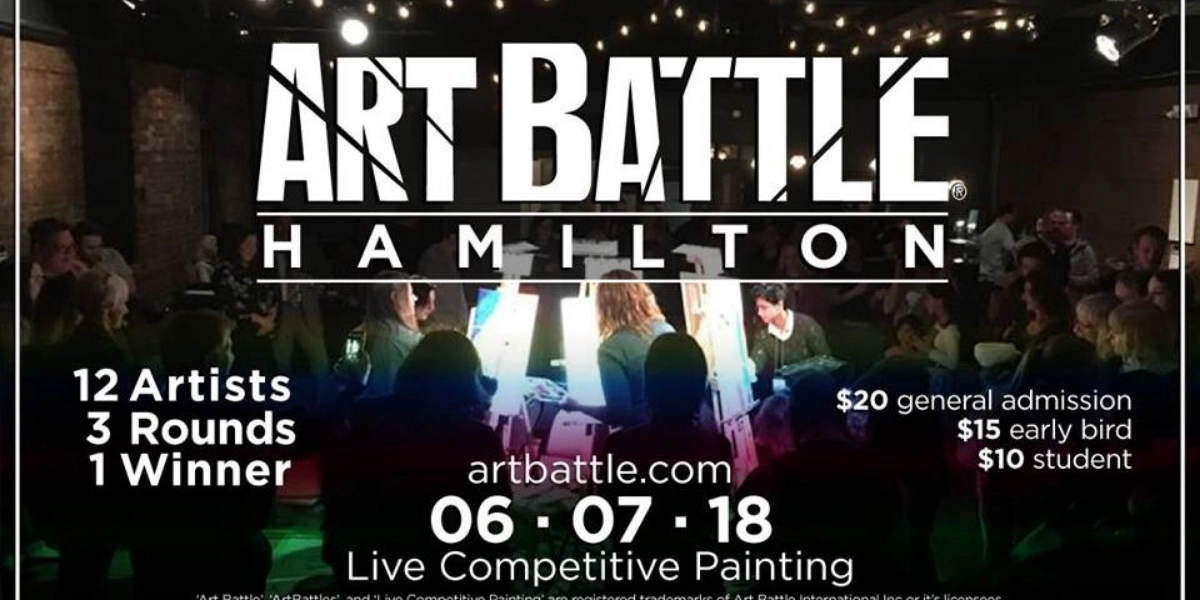 Event image for Art Battle Hamilton - June 7, 2018