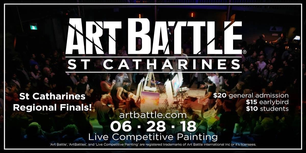 Event image for Art Battle St. Catharines Regional Finals - June 28, 2018