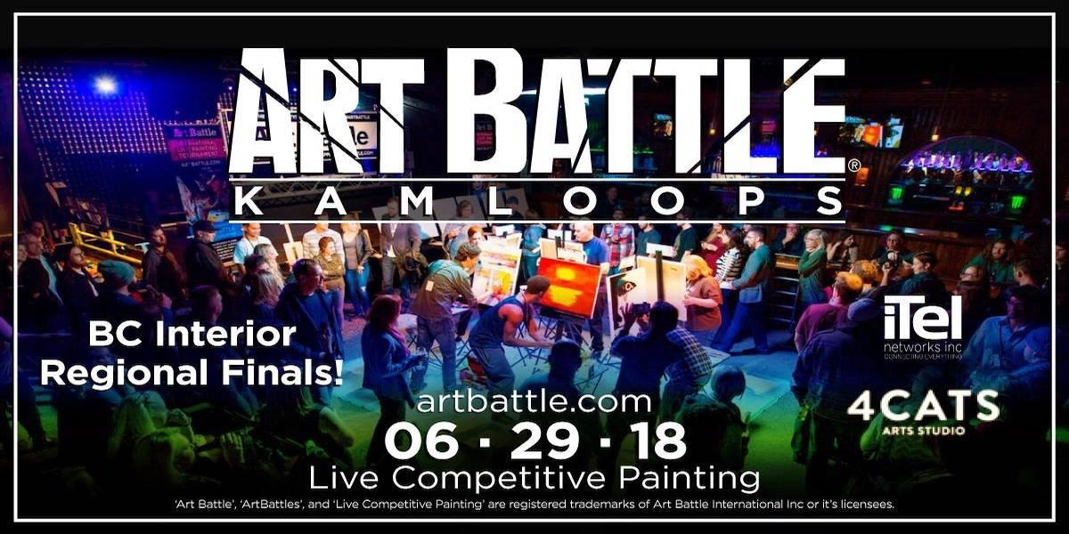 Event image for Art Battle BC Interior Regional Finals - June 29, 2018