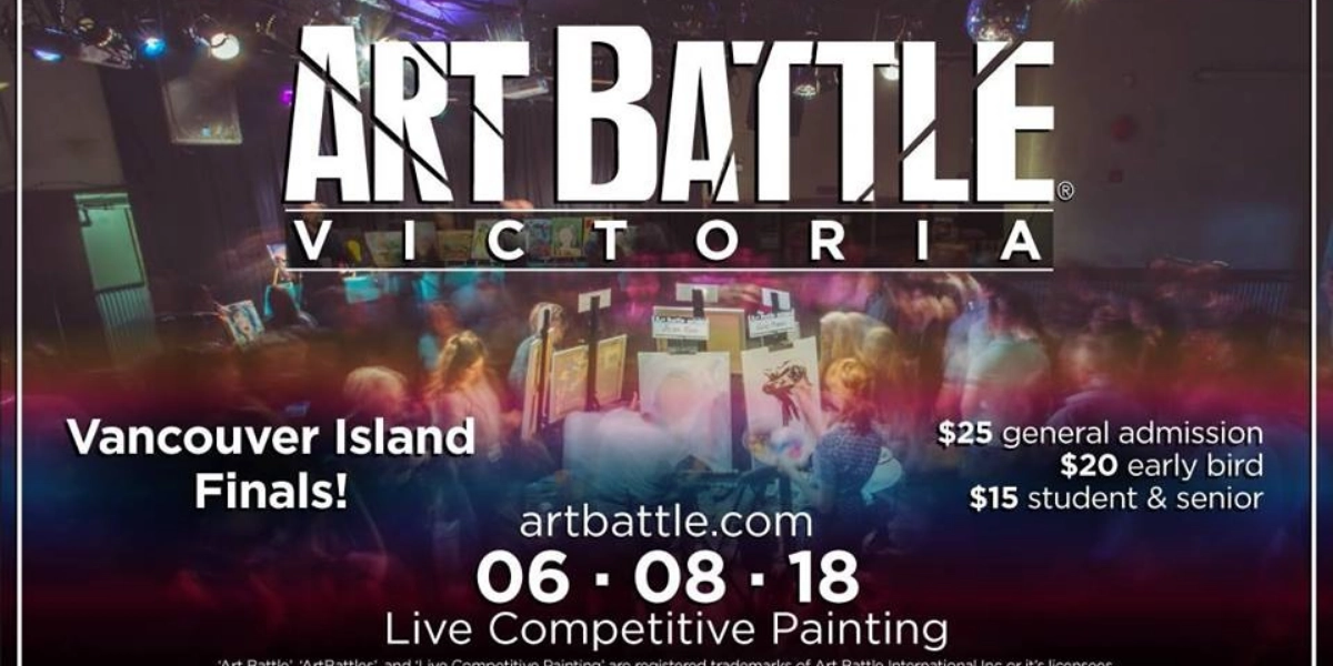 Event image for Art Battle Vancouver Island Finals - June 8, 2018