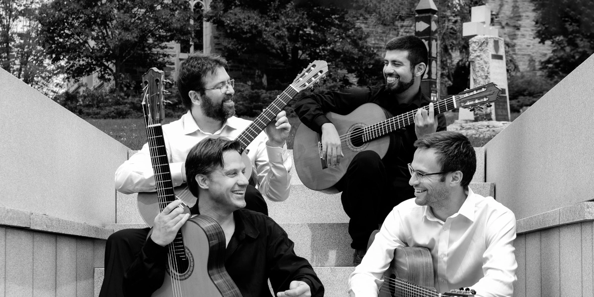 Event image for The Canadian Guitar Quartet. Presented by Whistler Chamber Music Society