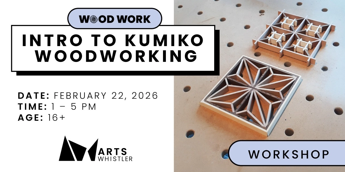 Image d'événement pour Intro to Kumiko Woodworking