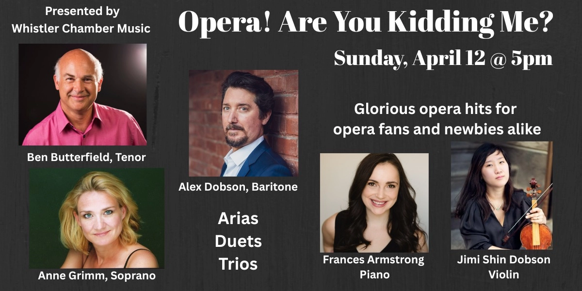 Event image for OPERA! ARE YOU KIDDING ME?