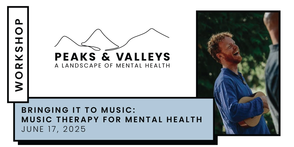 Event image for Bringing It To Music: Music Therapy for Mental Health