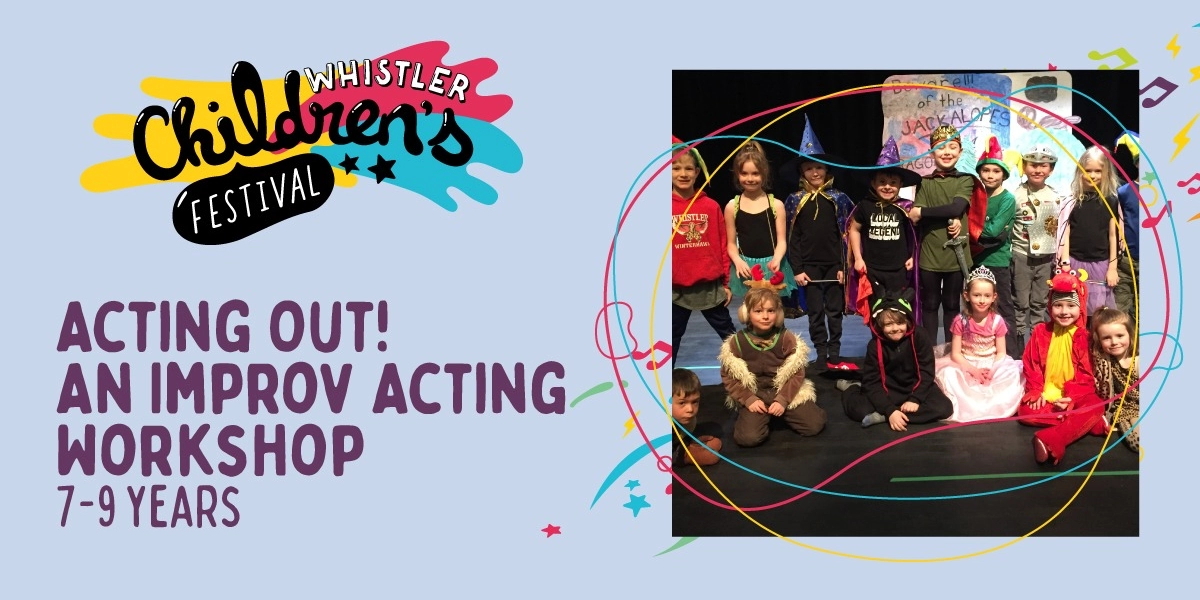 Event image for Acting Out! An Improv Acting Workshop (7-9 yrs)
