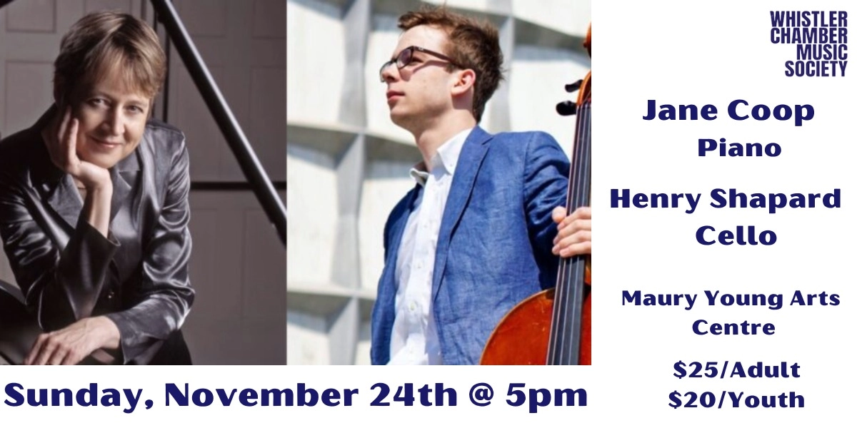 Event image for Jane Coop, Piano & Henry Shapard, Cello