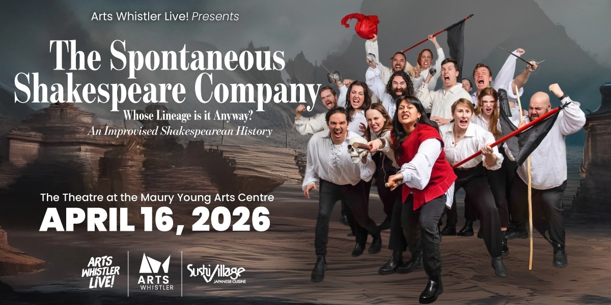 Event image for Arts Whistler Live! presents: The Spontaneous Shakespeare Company