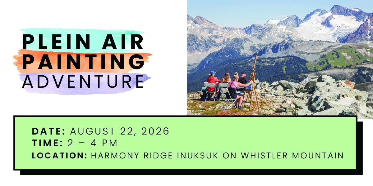 Event image for Plein Air Painting Adventure, on Whistler Mountain