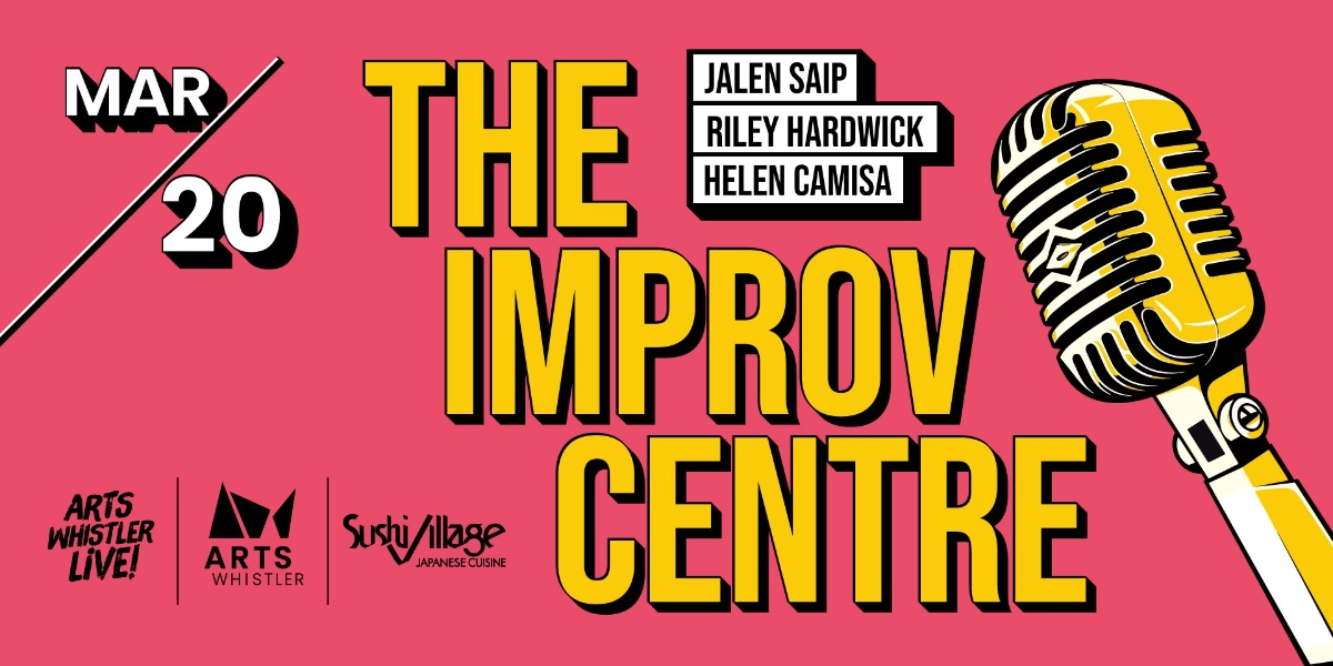 Event image for Arts Whistler Live! presents: Live Comedy Showcase | Improv Centre