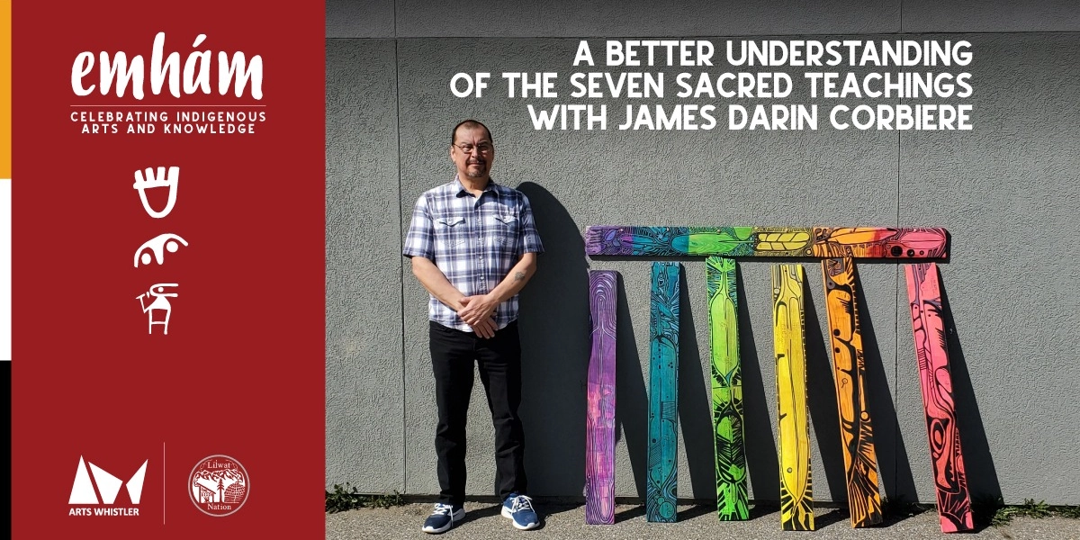 Event image for A Better Understanding of the Seven Sacred Teachings with James Darin Corbiere