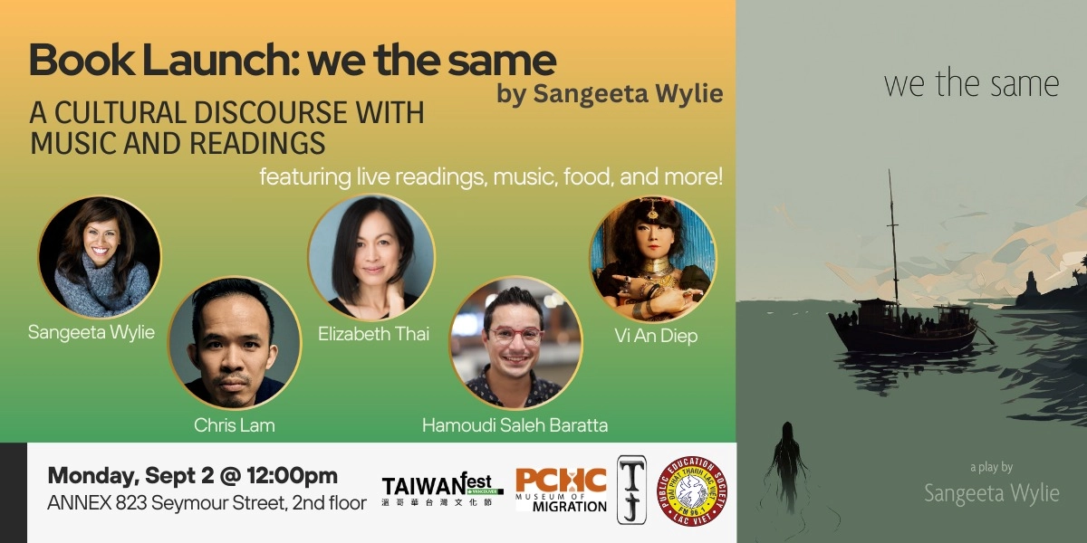Event image for we the same (by Sangeeta Wylie) Book Launch