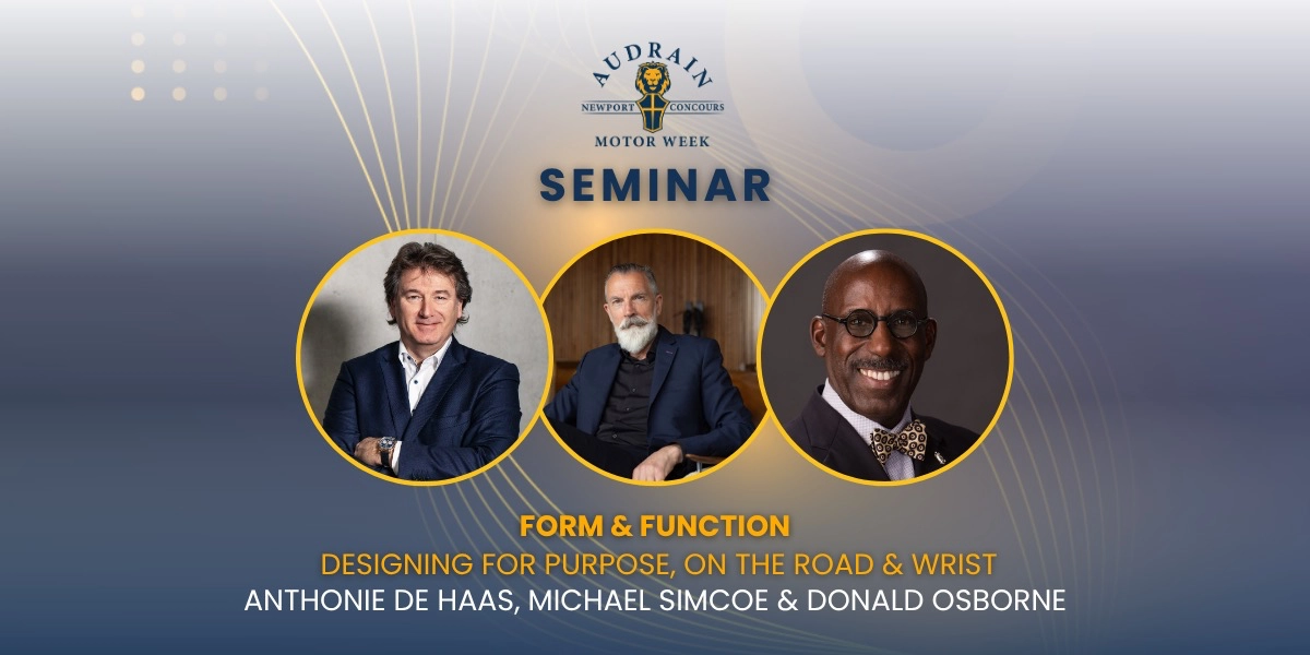 Event image for Seminar: Form & Function - Designing for Purpose, on the Road & Wrist