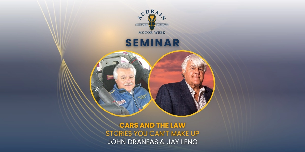 Event image for Seminar: Cars and the Law - Stories You Can't Make Up - SOLD OUT