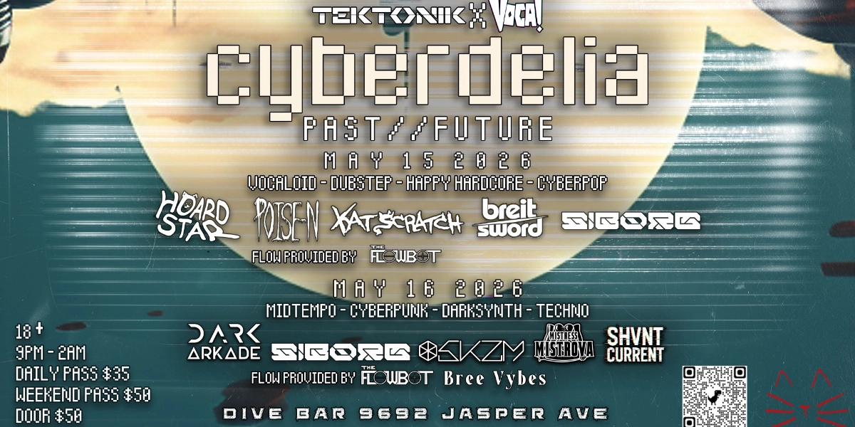 Event image for CYBERDELIA - PAST//FUTURE