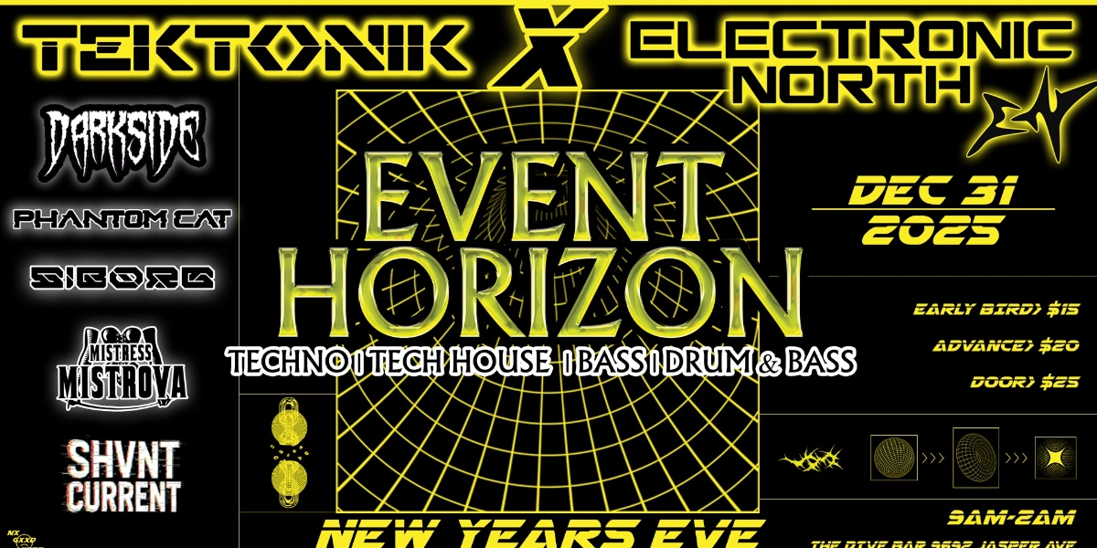 Event image for TekTonik x Electronic North present NYE