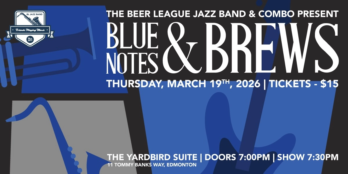 Event image for Blue Notes & Brews - Beer League Jazz Band