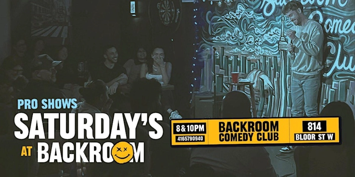 Event image for 8PM Saturdays - Pro & Hilarious Stand up Comedy | A true comedy experience