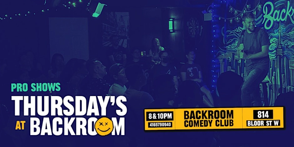 Event image for 2-for-1 Deal! Backroom Comedy Club 10PM Thursdays Riff & Roast Sessions