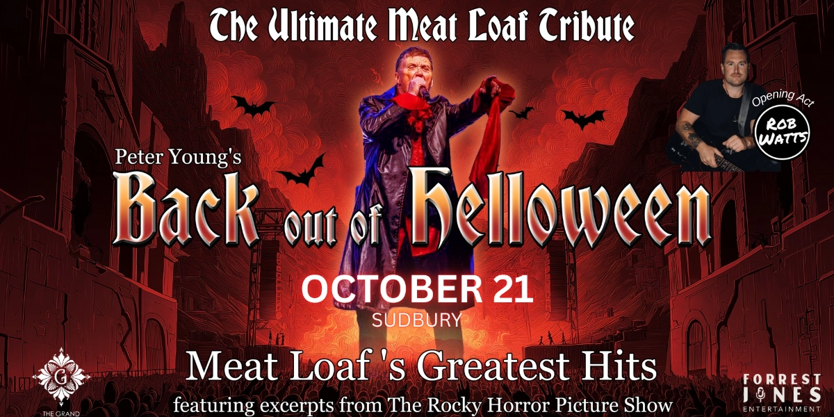 Event image for Back out of Halloween - Meat Loaf's Greatest Hits