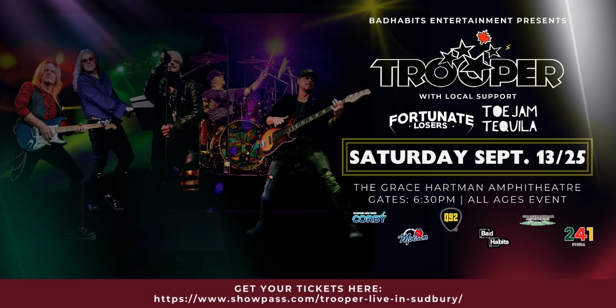Event image for Trooper Live In Sudbury