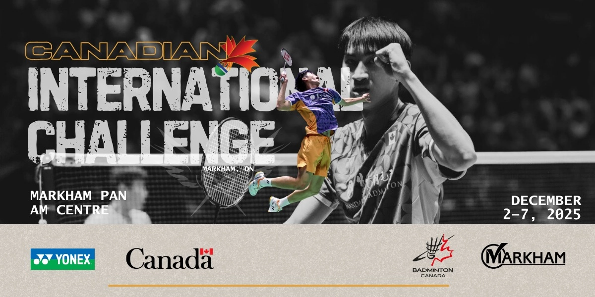 Event image for YONEX Canadian International Challenge 2025