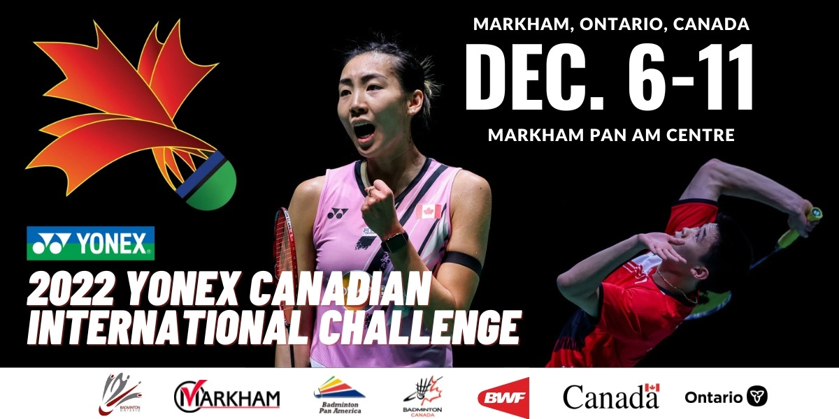 Event image for YONEX Canadian International Challenge 2022