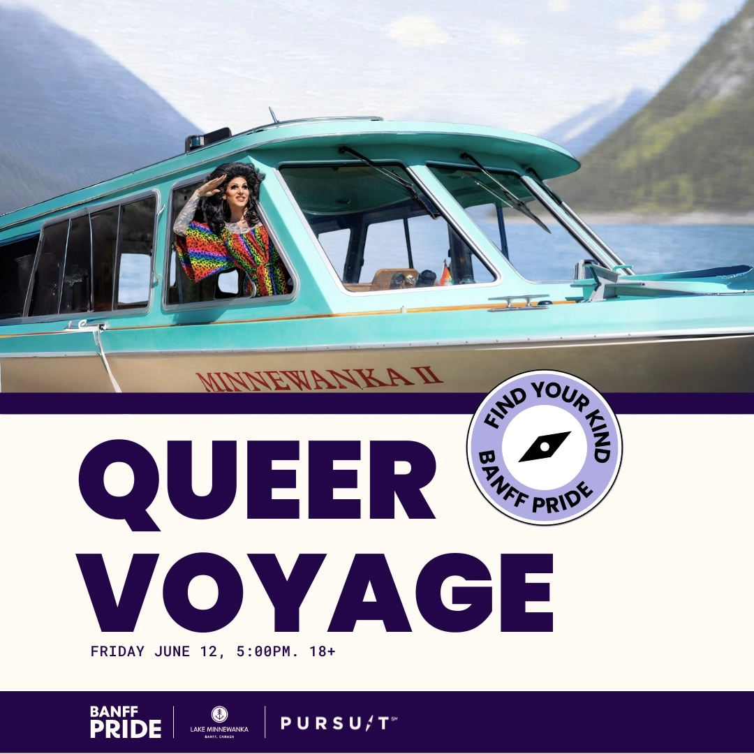 Event image for Queer Voyage: Banff Pride Edition