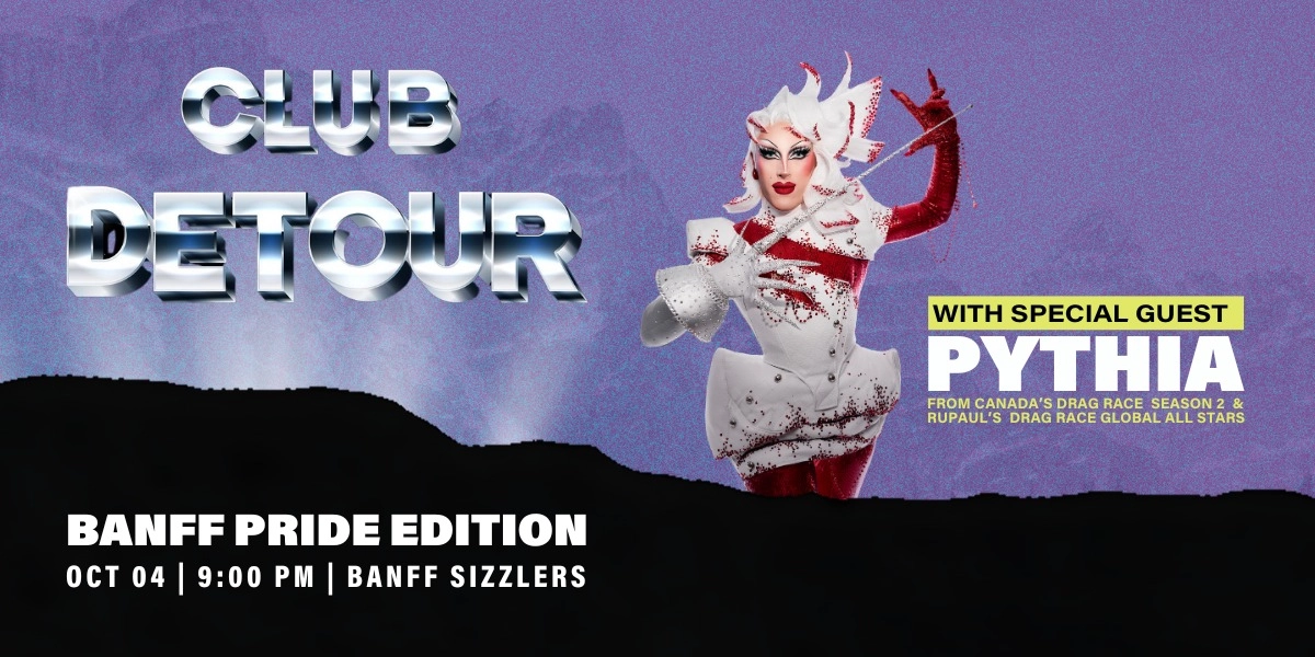 Event image for CLUB DETOUR: Banff Pride Edition