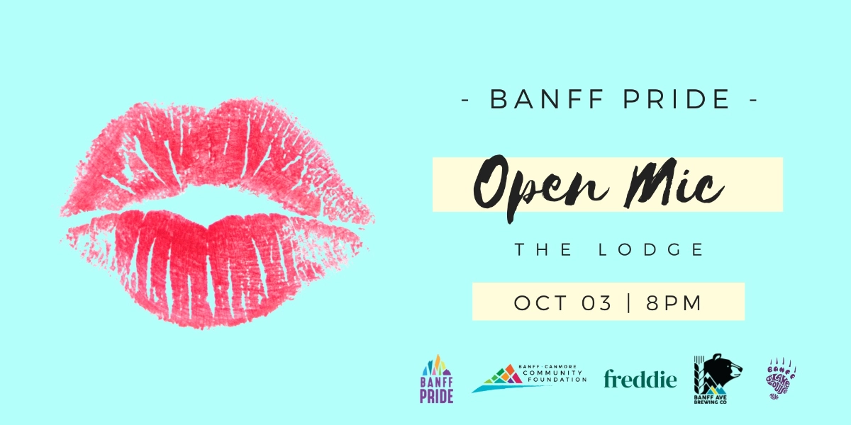 Event image for Banff Pride Open Mic