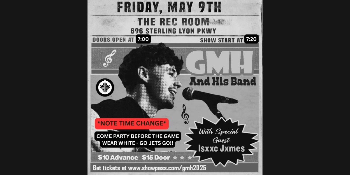 Event image for GMH Rec Room May 9th