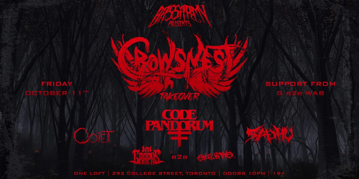 Event image for Bass Army Presents: The Crowsnest Takeover (Toronto)