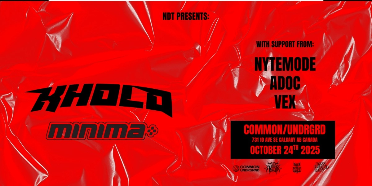 Event image for NDT PRESENTS: KHOLD x MINIMA