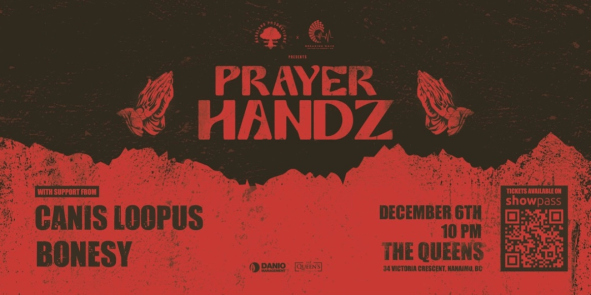 Event image for PRAYER HANDZ live at The Queens