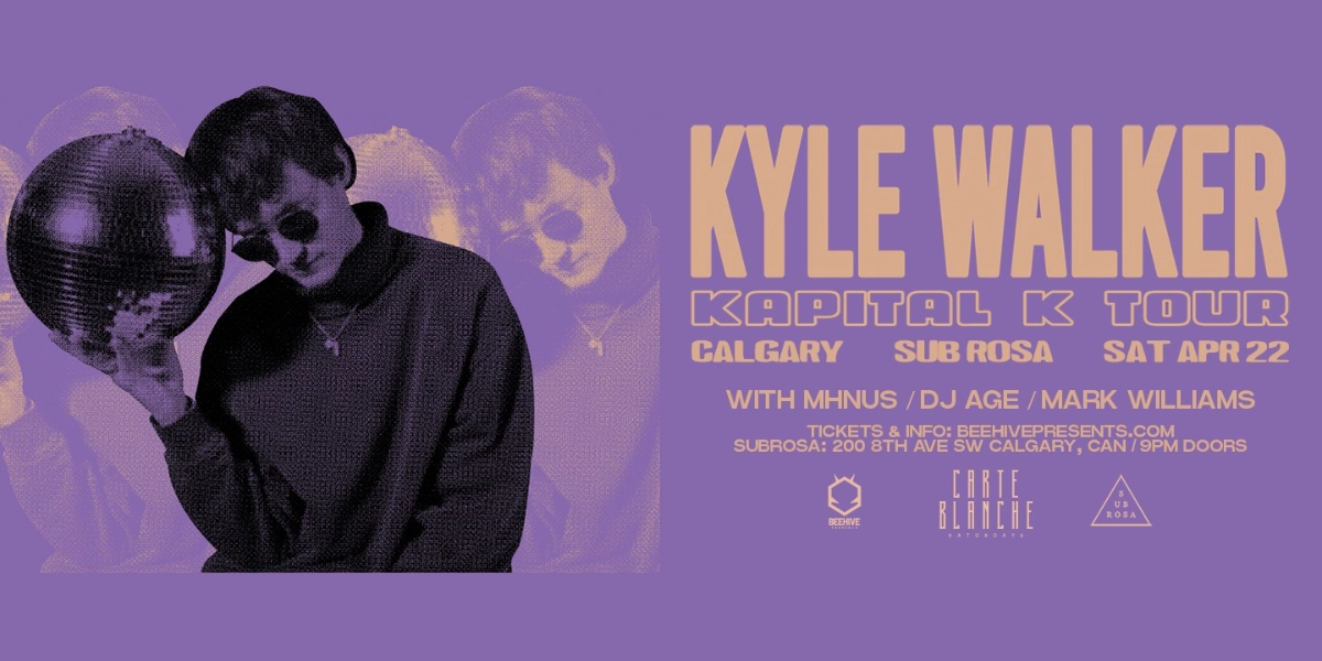 Event image for KYLE WALKER • 04.22.23