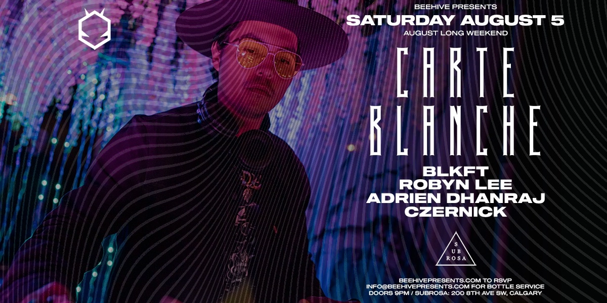 Event image for CARTE BLANCHE • 08.05.23