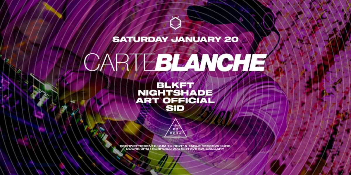 Event image for CARTE BLANCHE • 012024