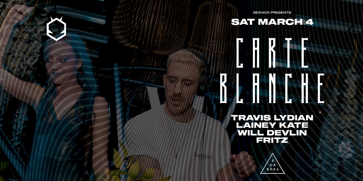 Event image for CARTE BLANCHE • 03.04.23