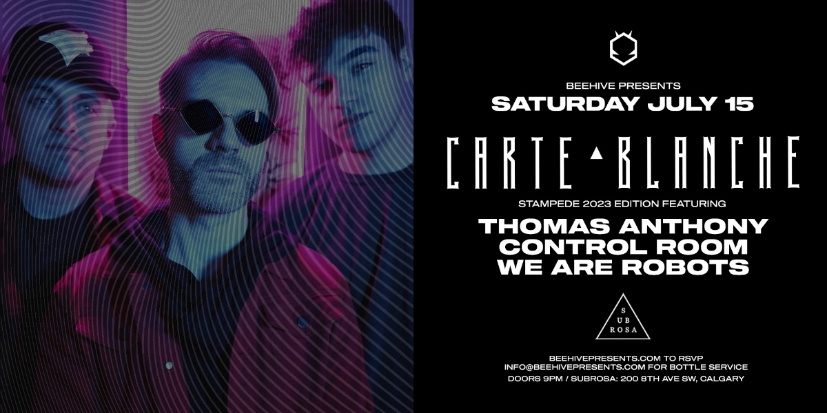 Event image for CARTE BLANCHE • 07.15.23